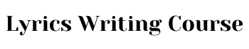 Lyrics Writing Course logo